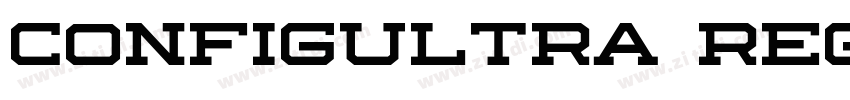 Configultra Regular字体转换
